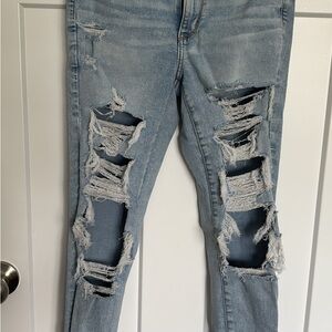 American Eagle Super High Rise Jegging - Size 6R